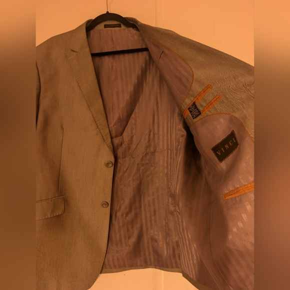 Vintage Gray Suit Timeless Elegance From Vinci - Picture 8 of 9